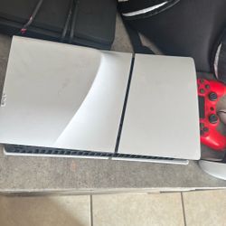 selling Ps5 And PS4 Used . red Controller Goes With PS4 . White And Black Is Brand New Goes With Ps5.