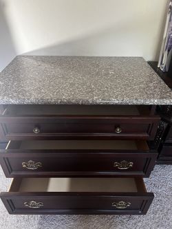 Marble Top Dresser