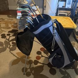 Golf Clubs & Bag