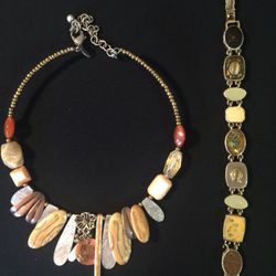 Estate Necklace and Bracelet