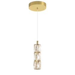 Pendant Lights Kitchen Island Single Head Gold Crystal Island Lights Dining Foyer Entrance Modern Chandeliers LED Dimmable 2(contact info removed)K
