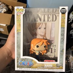 One Piece Wanted Poster Nami #1777 Funko Pop
