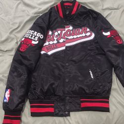 Pro Standard Small Black And Red Bomber