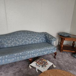 Nice Blue Sofa And Chair NEED GONE ASAP...