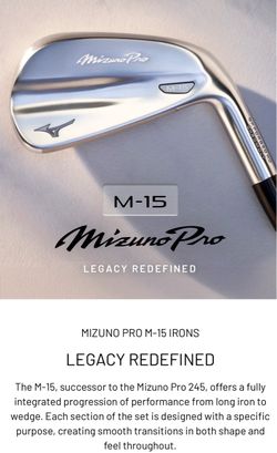 Mizuno Pro M15 Irons