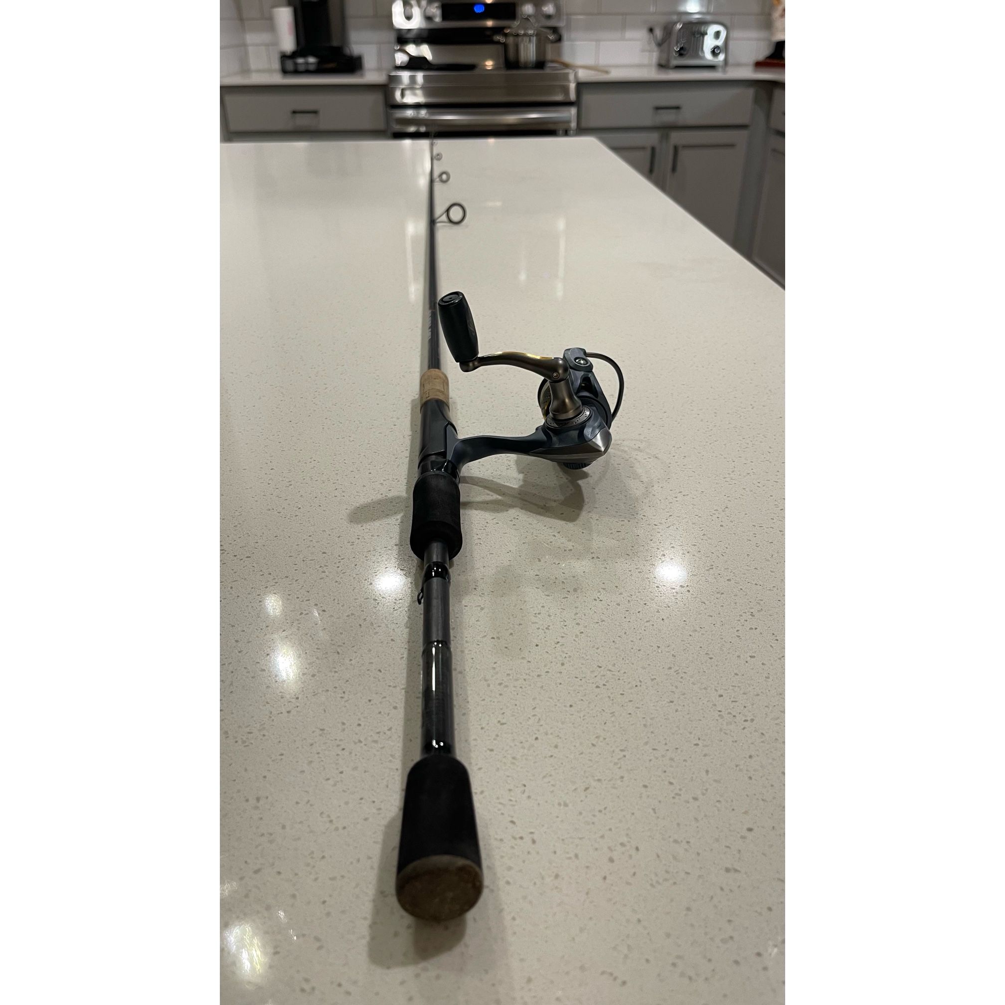 Croix Bass X Spinning Rod w/ Piscifun President Reel Combo