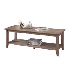 High Quality New in Box Driftwood Wooden Coffee Table