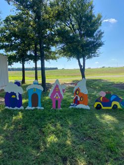 Christmas outdoor stands