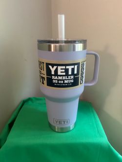 Yeti Rambler 35oz Travel  Mug  with Straw NEW Cosmic Lilac