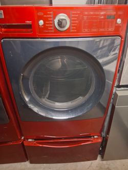 RedKenmore Elite Front Load Washer And Dryer Set 