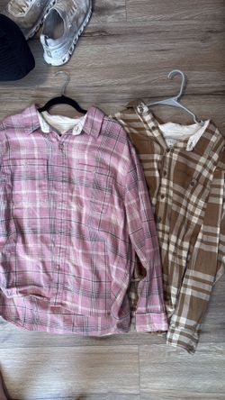 American Eagle Flannels Large