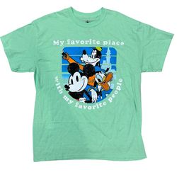 Men's Disney T-Shirt - Mint Green - Size Large