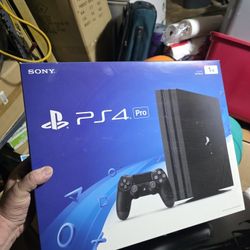 PS4 PRO BOX ONLY