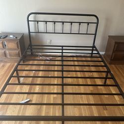 Queen Bed Frame! Price Negotiable !