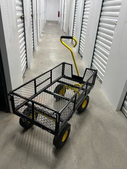 Metal Utility Wagon