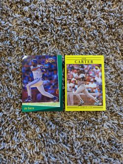 Joe Carter Trading Cards