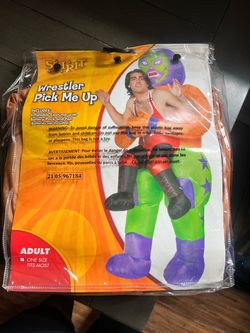 Spirit Wrestler Pick Me Up Inflatable Costume