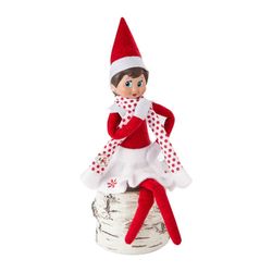 Elf on the Shelf Claus Couture Collection Snowflake Skirt & Scarf Only  [Elf not included]