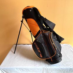 Cobra King Orange Black Junior Standing Golf Bag (Bag Only … NO Clubs)