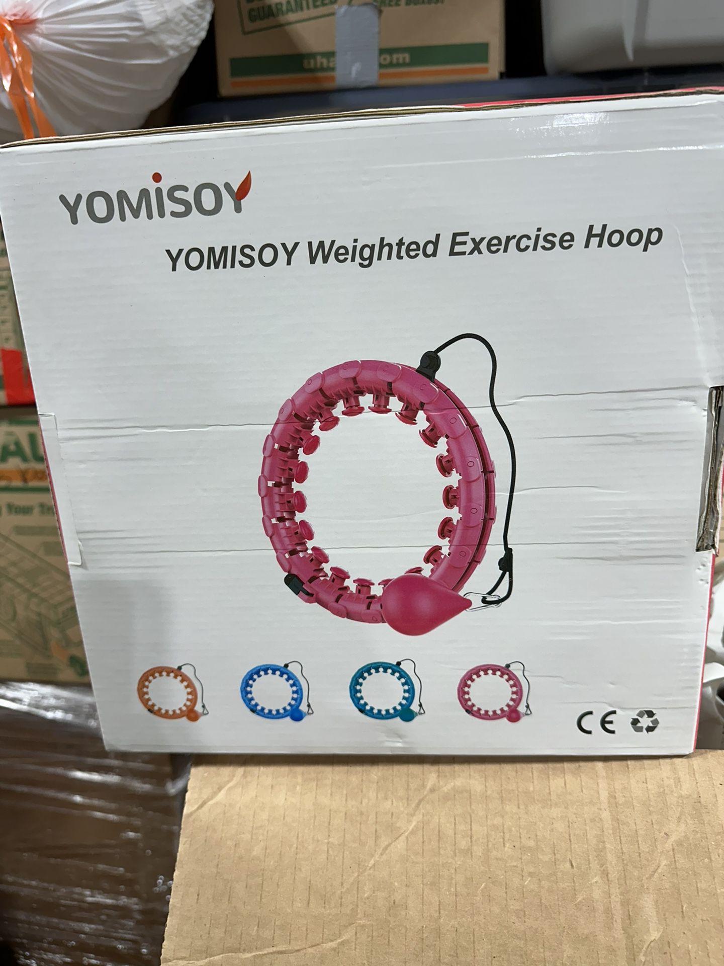 Yomisoy Weighted Exercise Hoop