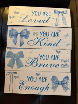 4 Small Bedroom Decor Sign