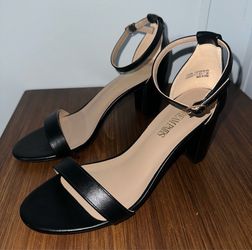 NEW Women’s Size 9 Black Block Heels - Dream Pairs - Ankle Strap Sandals Shoes