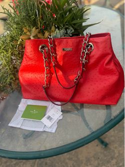 Kate Spade Maryanne Ostrich Leather purse