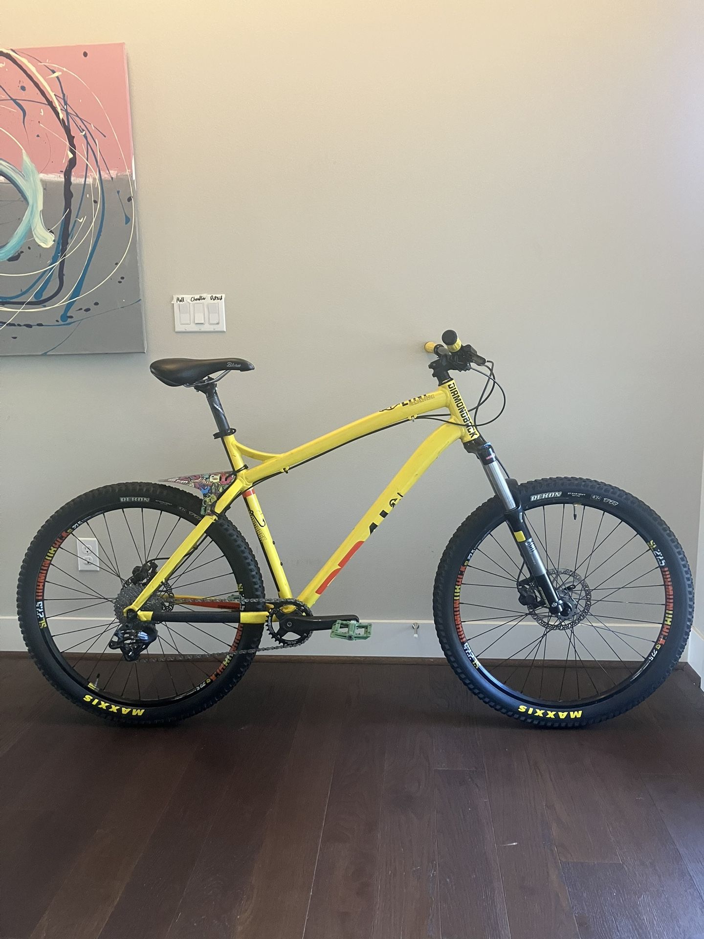 diamondback line mountain bike size xl