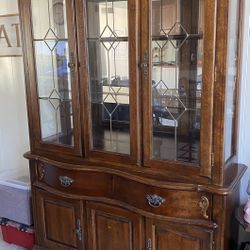 China Cabinet Antique 