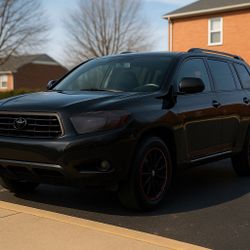 2010 Toyota Highlander hybrid Limited Black 