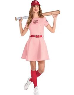 Ladies A League Of Their Own Rockford Peaches Costume