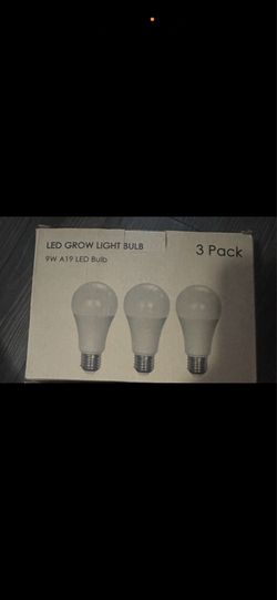 Grow light bulbs -3pack