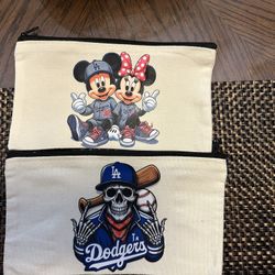 Los Angeles Dodgers Canvas Bag/Pouch