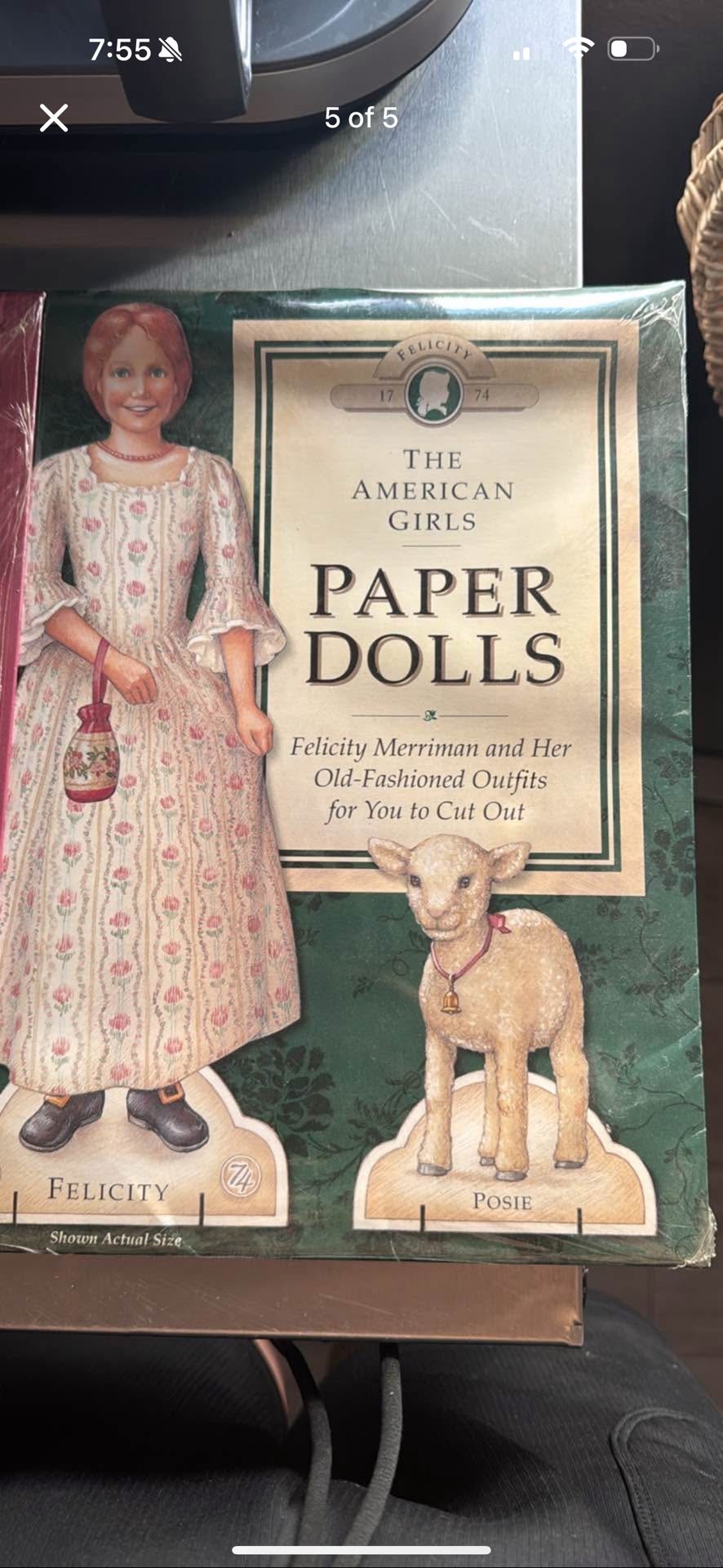 American Girl paper dolls Sealed