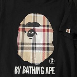 bape check by bathing ape shirt