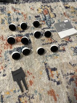 Garmin CT10 Golf Tracking Sensors (11 Total) - Golf Club Tracking System (combo with S62/S70/S40 Watch)