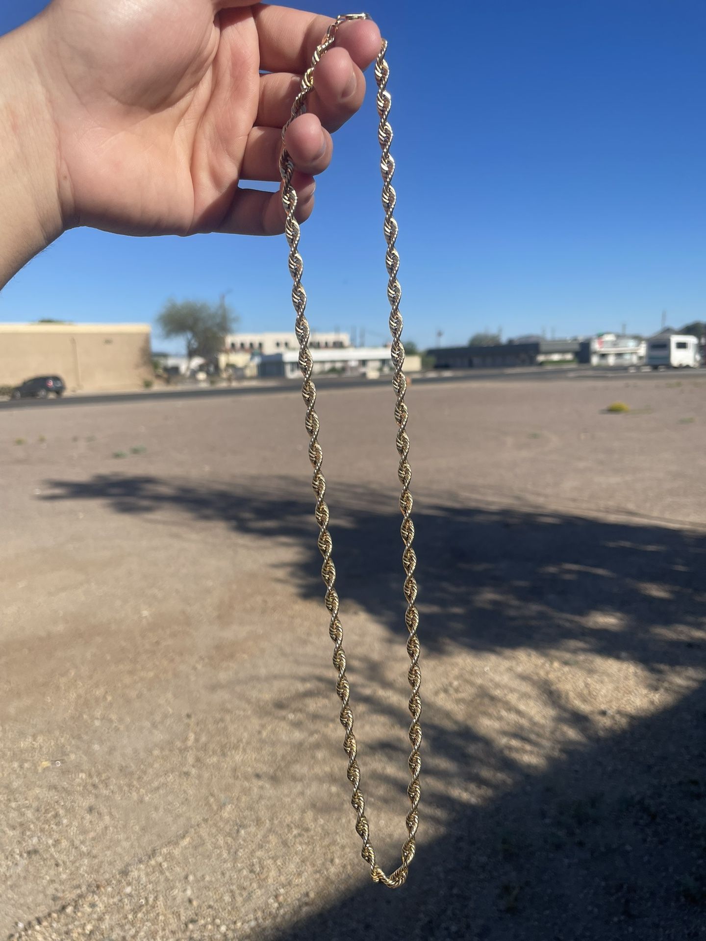 10K GOLD ROPE CHAIN