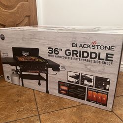 New in box: 36” Blackstone Griddle (Model 2212)