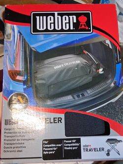 Weber 7030 Traveler Cargo Protector New In Box Grill Cover