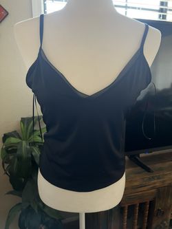 Zara Black Camisole Style Top