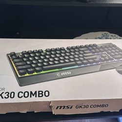MSI Vigor GK30 Gaming Keyboard + Mouse Combo