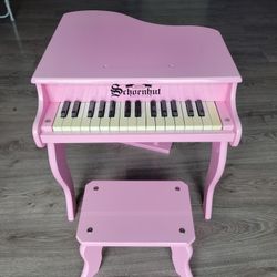 Schoenhut Pink 30-Key Toy Piano w/ Bench – Fully Working