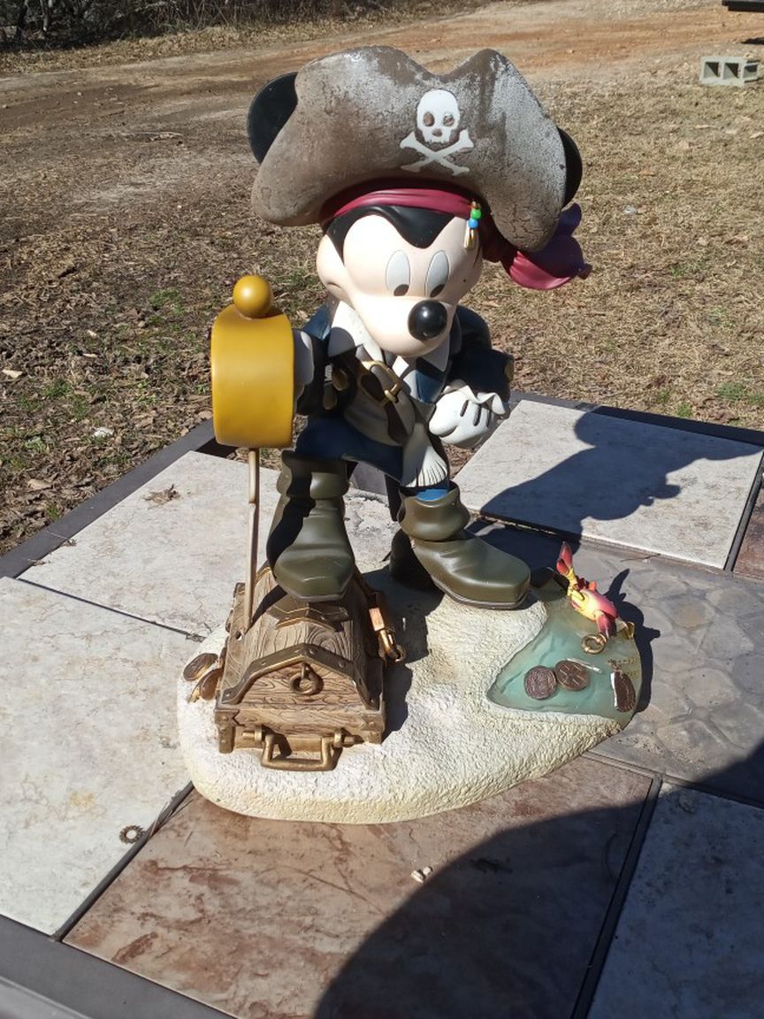 Collectible Mickey mouse statue