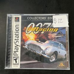 007 Racing for PlayStation