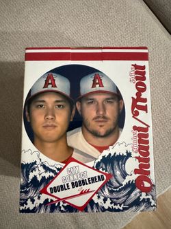 City Connect Ohtani/ Trout double bobblehead