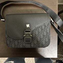 Dior Black Messenger Bag for Men