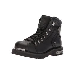 Harley-Davidson Men's Electron Leather Motorcycle Boot - Black