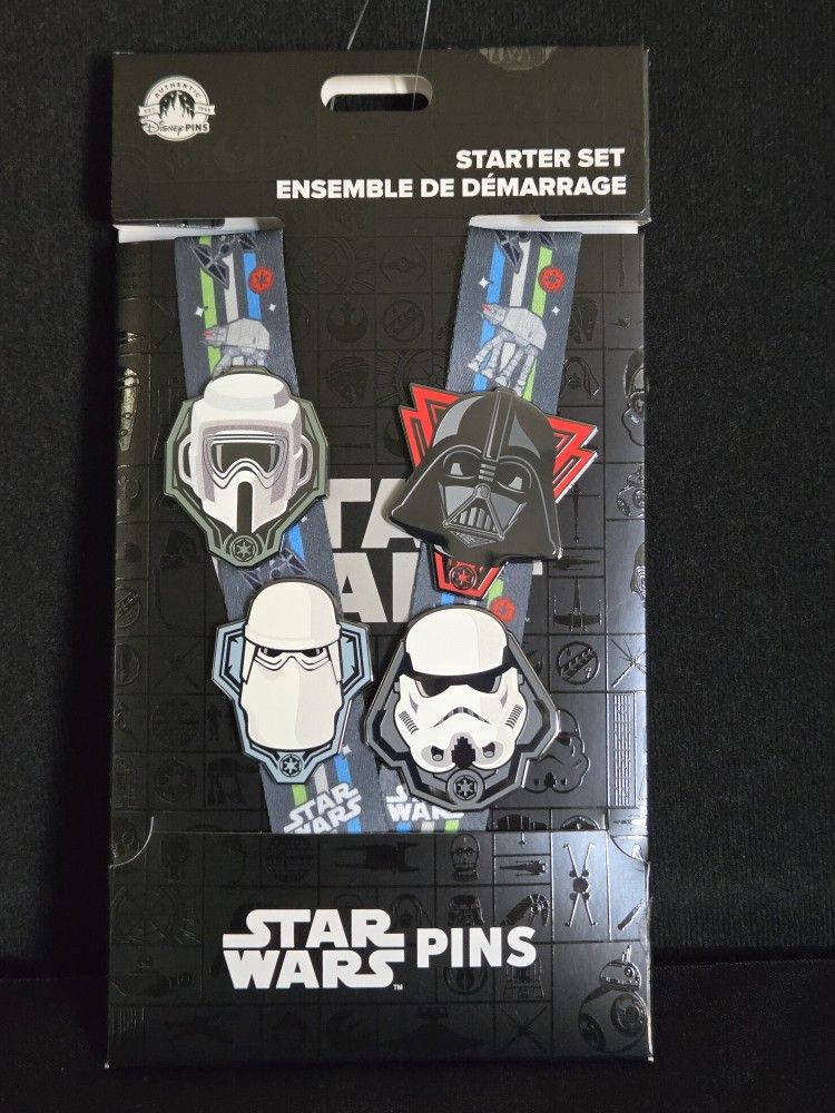 Disney Pins - Starwars Starter Pin Set