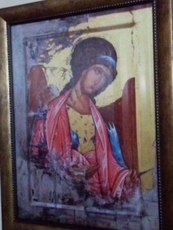 Archangel Michael Russin Orthodox Icon by Andrey Rublev - replica