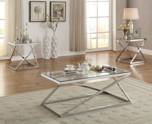 Brand new coffee table + 2 end tables